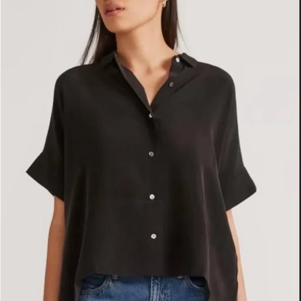 Everlane Silk Square Shirt